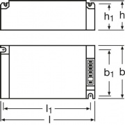 Statecznik POWERTRONIC FIT S ECG for HID lamps, for installation in luminaires