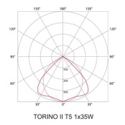 Oprawa rastrowa TORINO II T5 PAR