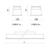 Oprawa rastrowa LINEA PAR