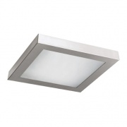 INOX LED 337x337 19W 3000K OPAL