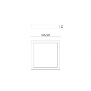 Oprawa z kloszem INOX LED
