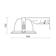 Oprawa downlight BARI II DLK
