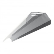 Odbłyśnik aluminiowy symetryczny (wybłyszczony) T5