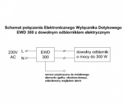 Elektroniczny włącznik dotykowy EWD 300