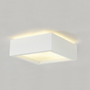  SLV Lampa sufitowa GL 104 E27 kwadratowa biały gips maks. 15 W