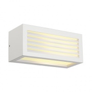 Lampa ścienna SLV BOX-L E27 square white E27 max. 18W