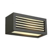 Lampa ścienna SLV BOX-L E27 square anthracite E27 max. 18W