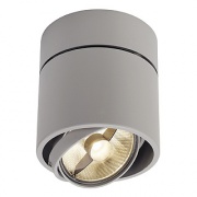 Oprawa downlight SLV KARDAMOD SURFACE ROUND ES111 SINGLE silvergrey GU10 max. 75W