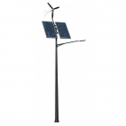 Lampy hybrydowe LED, latarnie solarno-wiatrowe