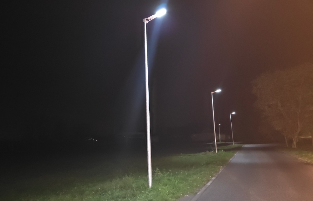 Oświetlenie ścieżki w gminie Zatory