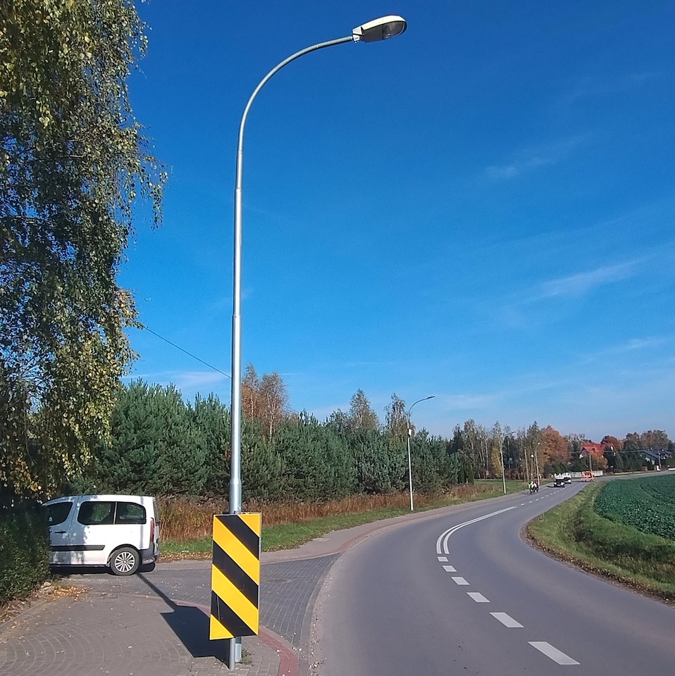 Słupy uliczne Koluszki