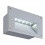 Brick LED downunder, srebrno - szara, białe LED