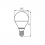 Lampa z diodami LED IQ-LED G45E14 5,5W-CW