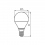 Lampa z diodami LED IQ-LED G45E14 7,5W-WW