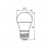 Lampa z diodami LED IQ-LED G45E27 7,5W-WW