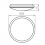 Plafoniera LED Orte LED 18W-NW-O