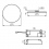Oprawa downlight Arel LED DO 6W-WW