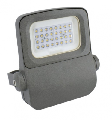 Naświetlacz LED ELCampo 30W 4000K 3600LM IP66 90X90 SZARY