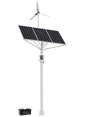 Zestaw zasilania Off-Grid Dual Solar Set do kamer CCTV 50W