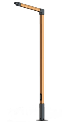 Słup kwadratowy drewniany 6m