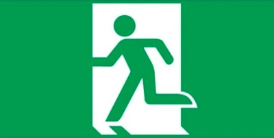 Piktogram Directo S WYJŚCIE EWAKUCYJNE 250x125