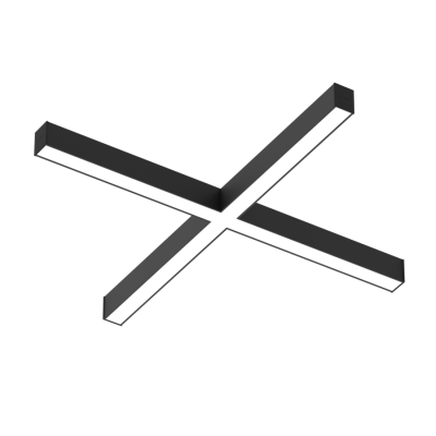 Oprawa Sigma II Corner LED X 48W 4950lm 840 OPAL Czarny TH5