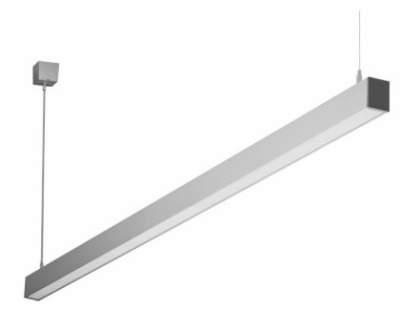 Oprawa BARIS 40 LED Z 3400LM PLX I KL. IP20 1421 MM 830 ANODA CO 39W