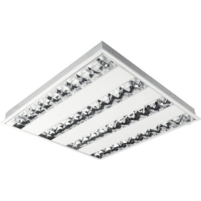 Oprawa rastrowa natynkowa Lugclassic T5 N/t Hf 4x14w Par B Biały