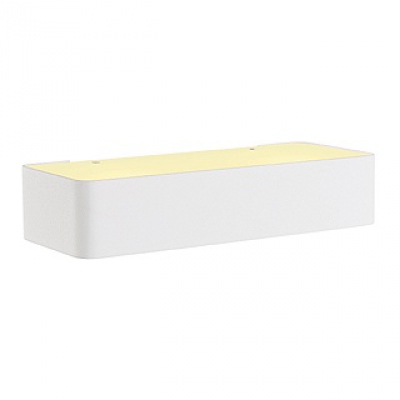 Wall lamp, WL 149 R7s, rectangular, matt white, R7s 78mm, max. 60W