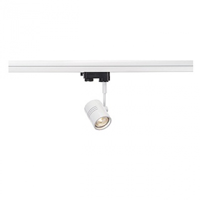 BIMA II lamp head, white, Gu10, 1x50W max., incl. 3P.-Adapter