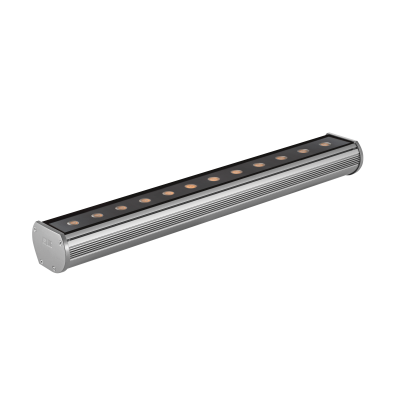 Kinkiet dekoracyjny Modena 600 Led Ed 15w Amber Ip66 10  Szary