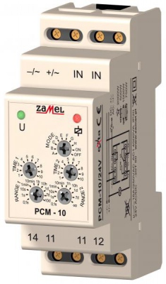 Przekaźnik czasowy (wielofunkcyjny) PCM-10/24V