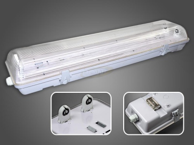 Oprawa świetlówkowa Led 2*36w Ip65  Abs/pc