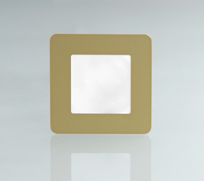 Diana, szczotkowany złoty 16 LED, barwa: biały ciepły