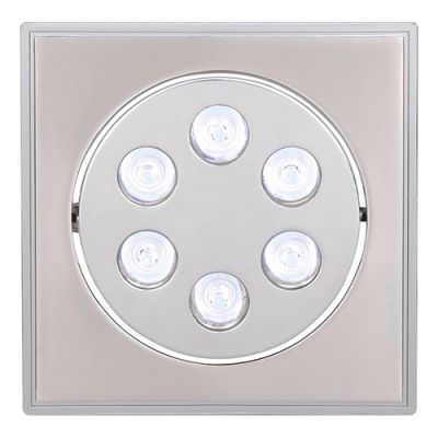 SUFITOWA OPRAWA PUNKTOWA POWER LED Hl674l Chrome+mat Chrome 6400k