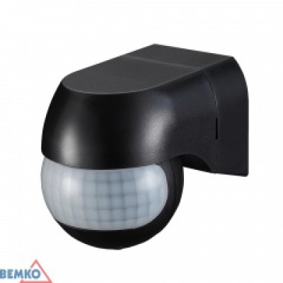 Czujnik Ruchu Czujnik Ruchu 800w 180* Czarny