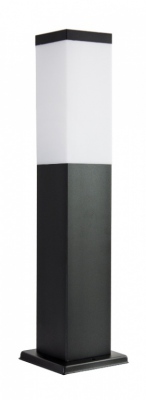 Lampa stojąca Inox black kwadratowa 45cm czarny