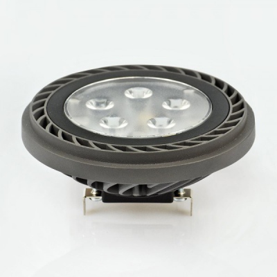 Ar111 850lm 10w 6500k 100* Graphite nieściemnialna