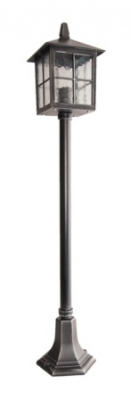 Aluminiowa lampa stojąca Wenecja 156cm czarny