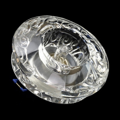 Downlight Led Kryształ 10 1*3w Biały Zimny