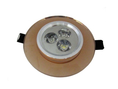 Downlight LED Drift kawowy 3*1W ciepły biały