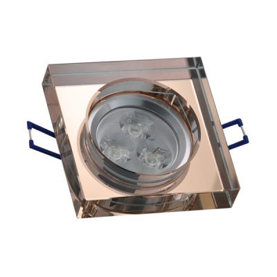 Downlight Led Power Clipper Brown 3*1w Biały Dzien