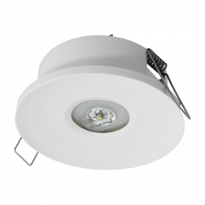 Oprawa Axp Ip65/20 Led 3w (opt. Koryt.) 3h Jednozadaniowa Biała