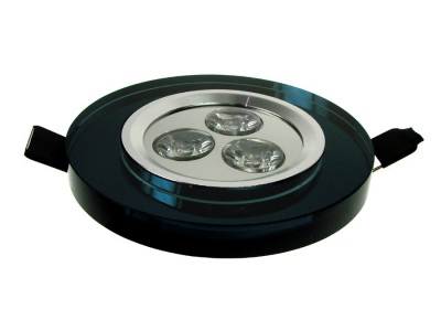 Downlight Led Power Avon Grafit 3*1w Biały Zimny