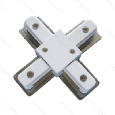 X Railway Fitting 2 Wire White