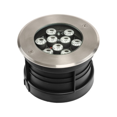 Oprawa najazdowa Runa 2 Led 150 Ed 9x1w Biały 6000k Ip67 22° Czarny