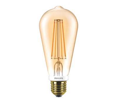 CLA LEDBulb D 7-55W ST64 E27 825 GOLD