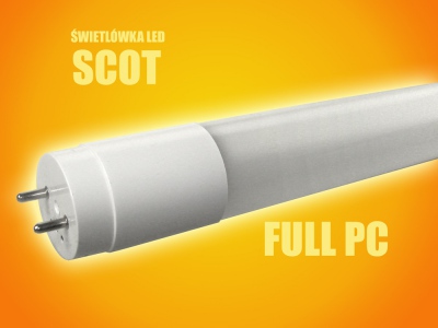 Świetlówka LED Scot T8 150cm 23W jedostronna DW