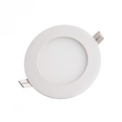 Panel Led Okrągły Wpuszczany 6w - 3000k