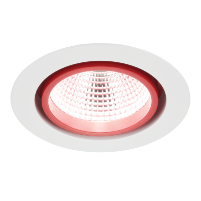 Oprawa downlight LUGSTAR PREMIUM LED p/t ED 1200lm/830 72° biały czerwony